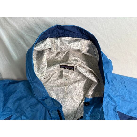 Patagonia CSS Soft Shell Royal Blue Jacket Size MEDIUM Womens Hooded - Picture 5 of 14